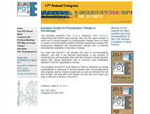 Tablet Screenshot of euro-pdt.org